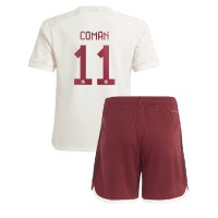 Camisa de time de futebol Bayern Munich Kingsley Coman #11 Replicas 3º Equipamento Infantil 2023-24 Manga Curta (+ Calças curtas)